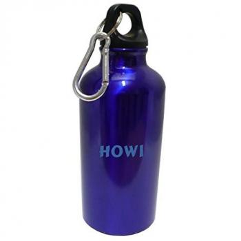 Personalizada Botella cantimplora con mosquetón con Howi