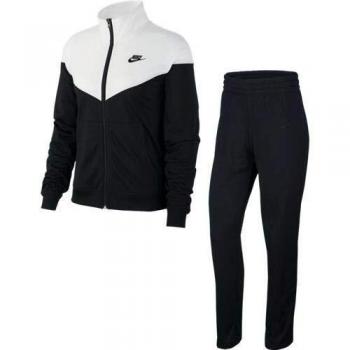 Nike Women's Black/White Sportswear Track Suit, Size XS