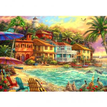 Bluebird 2000-Piece Jigsaw Puzzle - Chuck Pinson Island Time