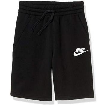NIKE B NSW Club Short Pantalones Cortos de Deporte, Niños, Black/Black/