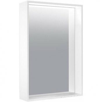 Espejo luminoso Keuco X-Line 460x850x105mm blanco con calefacción y color de luz regulable