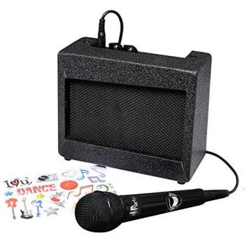 Set de Karaoke Portátil Lexibook con Micrófono y Amplificador 5W, Compatible Multimedia