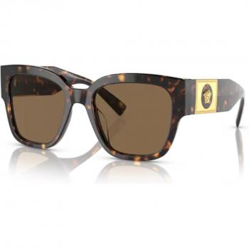 Versace Ve4437u col. 108/73 Donna Squadrata Havana Sunglasses