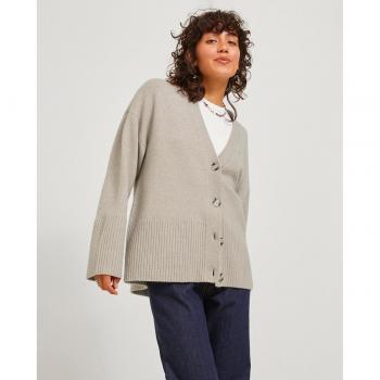 Cardigan de punto oversize de mujer