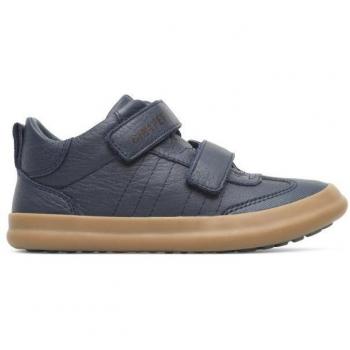 CAMPER Pursuit - Boots for Girls - Blue, size 25, Smooth leather/Cotton fabric