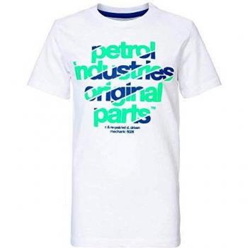 Camiseta con logo impreso Blanco brillante 140