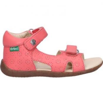 Sandalias de Niña Kickers Binsia-2 Rosa Perforadas 860594-10
