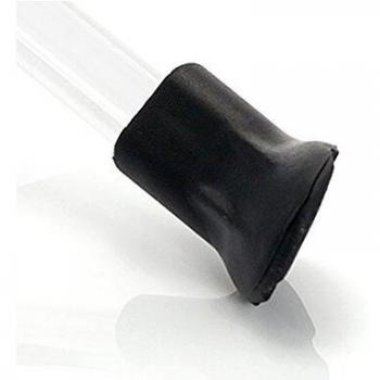 Xlc Ks-x01 KS-S01-Pie de Goma para Caballete Lateral, Unisexo, Negro, Talla única