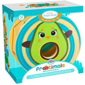 Juego de Encaje de Madera Frootimals Miss Pio Chickicado