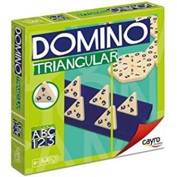 Cayro - Dominó Triangular - Juego Tradicional - Juego de Mesa - Desarrollo de Habilidades cognitivas e inteligencias múltiples - Juego de Mesa