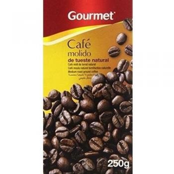 Paquete de 4 - Café Gourmet Molido de Tueste Natural - 250g cada uno