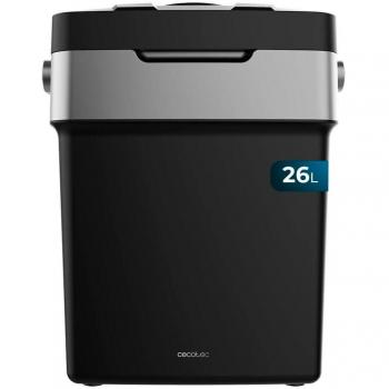 Mini Nevera Cecotec Bolero TravelCooling 26 Litros con Funcionamiento Dual 12V/220V Compatible con Coches y Caravanas