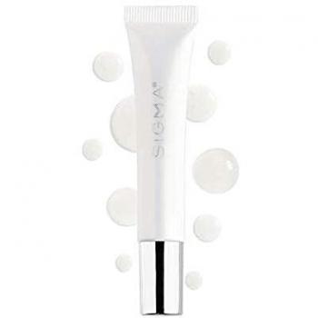 Sigma Beauty Silken Conditioning Lip Mask - Lip Mask with Hyaluronic Acid, Jojoba Oil & Vitamin E - Soothe, soften and Replenish Lips While You Sleep - Clear Overnight Lip Mask