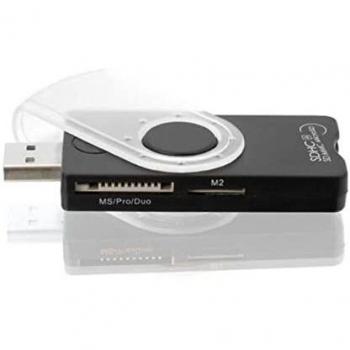 Lector de Tarjetas Inteligentes USB 2.0 Negro 143565