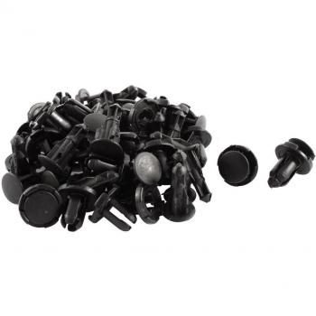 Sourcingmap – ® 30 pcs plástico coche parachoques Fender Empuje Tipo Remaches