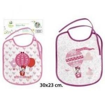Babero Rizo Minnie 30x23 cm. Modelos Surtidos, DISNEY, 1uds.