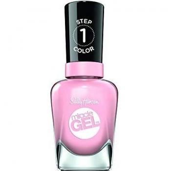 Sally Hansen Miracle Gel Nail Polish At-home Gel manicure, Regal Rose, tonos rojos/rosados 0,5 fl oz