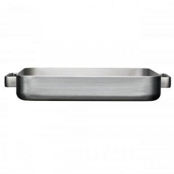 Iittala Utensilios Horno Pan 41cm por 37cm por 6cm, Aluminio, Plata, LxBxH 44x37x6cm/Handwäsche