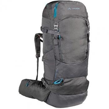 VAUDE Skarvan 65+10 Mochila, Mujer, Gris