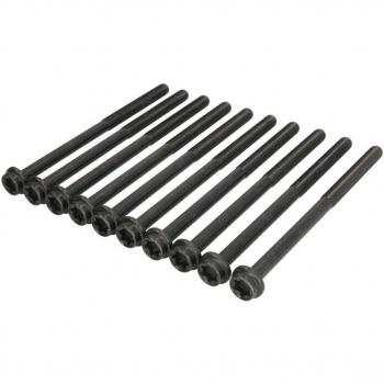 Juego de tornillos de culata ELRING 966.170, incluye tornillos de alta resistencia, diseño específico para asegurar un ajuste perfecto en la culata del motor, fabricado con materiales duraderos y resistentes a la corrosión, ideal