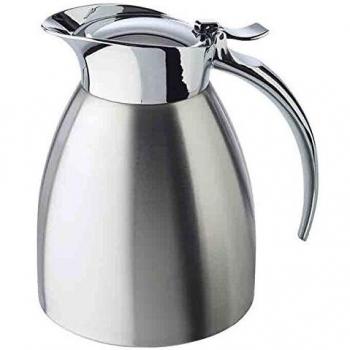 Jarra Isotérmica Advanced APS, 300ml, Acero Inoxidable 18/8, Doble Pared, Automática de Un Solo Manejo, Plateada
