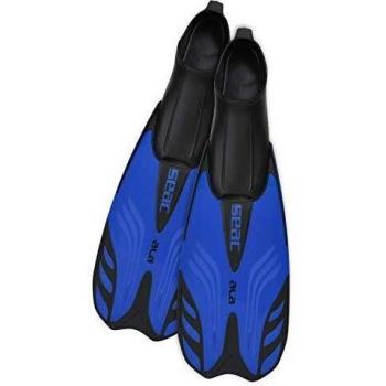 SEAC 710033 Calzantes de Buceo y Diseño Italiano, Juventud Unisex, Azul Metal, 34-35