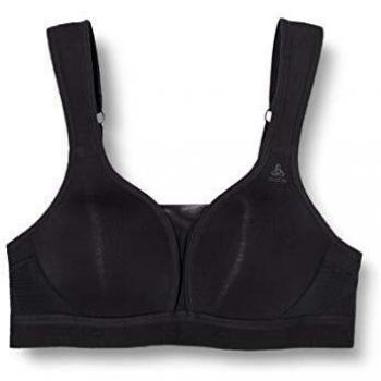 Odlo Women's Padded High Support Sports Bra - Black - Size 90A