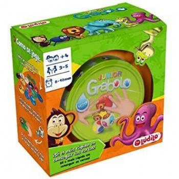 Ludilo - Grabolo Junior, Juegos De Mesa Para Niños Mayores 4 Años, Juegos De Mesa Familiares, Juego Educativo, Resistente Al Agua, 3-5 Jugadores, 10 Min.