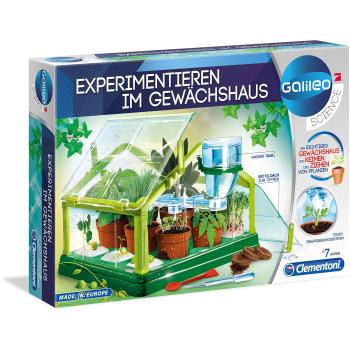 Clementoni Galileo - Kit de Experimentos en Invernadero para Niños a Partir de 7 Años