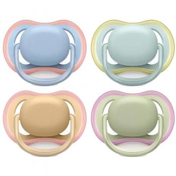 Chupetes Philips Avent Ultra Air 0-6m Anatómicos Rosas 2 unidades