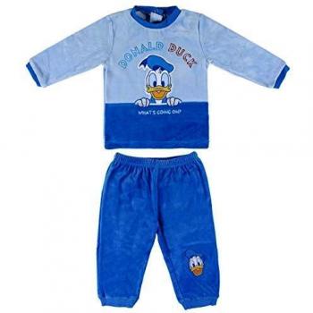PIJAMA LARGO VELOUR DISNEY DONALD