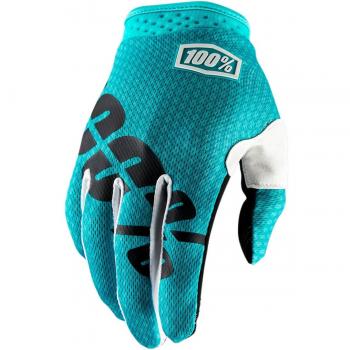 100% iTrack guante de montaña unisex, Azul