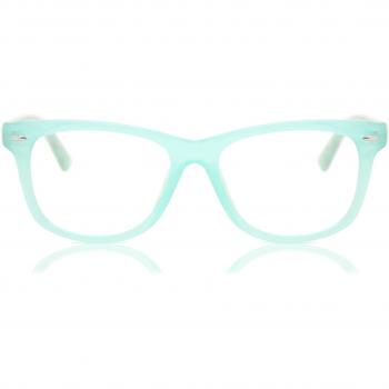 Square Full Rim Plastic Kids' Prescription Glasses Online Blue Size 45 - Free Lenses - Blue Light Block Available - SmartBuy Kids