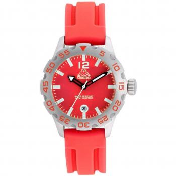 Kappa KP-1401L-E Reloj Analógico de Cuarzo para Mujer con Correa de Caucho, 38mm