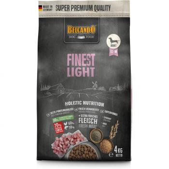 Belcando Finest Light Pienso para Perros con Sobrepeso con Carne de Pato - 4 kg