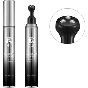 Ottie Platinum Aura Roll-Up Eye Cream 15ml - Cosmetics