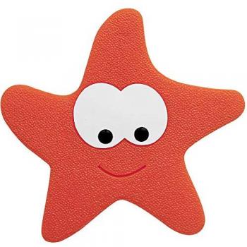 Alfombrilla de Ducha Set 5 PCS Rojo Antideslizante PVC Starfy