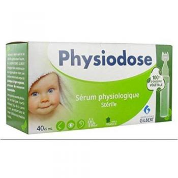 Sérum physiologoque stérile plastique végétal 40x5ml