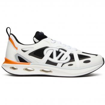 Valentino Garavani Men's Vlogo Easyjog Sneakers in Orange | Size 42 | 5Y2S0I25MCHZH1