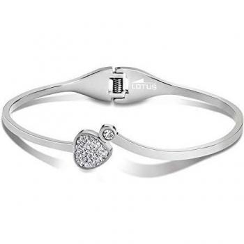 Lotus Style JLS1791-2-1 - Pulsera para mujer, de acero inoxidable plateado, de la colección Trendy