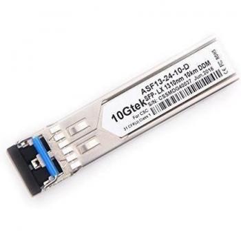 10Gtek® para D-Link DEM-310GT 1G SFP LX Monomodo, 1000Base-LX Gigabit SFP LC Módulo Transceiver, SMF, 1310nm, 10km