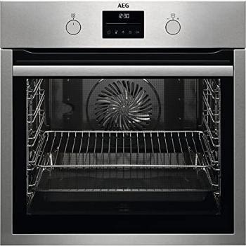 AEG BPS331160M Horno Multifunción, Limpieza Pirolítica, 10 funciones, 45 programas, Cocción Uniforme
