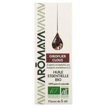 Aceite Esencial de Clavo Aromaya 10mL - Aroma Intensivo y Natural