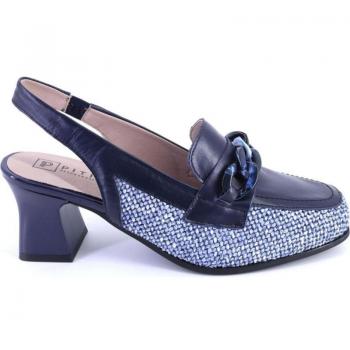 PITILLOS 5072 Zapatos de mujer azul marino