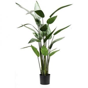 Emerald Planta Artificial 125 cm Flor Hierba Boj Hiedra Árbol Decoración Hogar