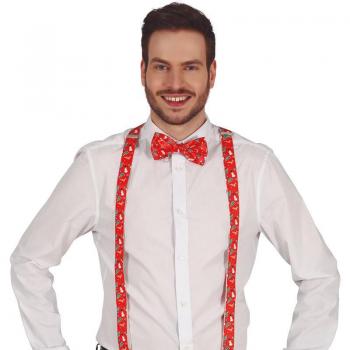 Guirma Tirantes Navidad Rojos