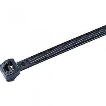 Bridas HellermannTyton 150 mm 4.6 mm Negras Resistentes al Calor - Bolsa de 100 Unidades
