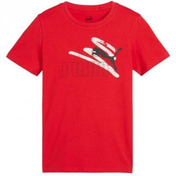 Camiseta Puma Essentials+ Logo Lab Rojo Summer T Shirt 679231-11