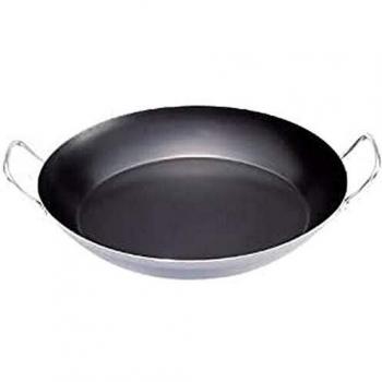 Paellera de Acero Azul 34 cm con 2 Asas - De Buyer, Ideal para 6 Raciones