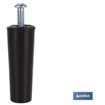 Tope para Persianas en PVC 60 mm con Tornillo Métrica 6, disponible en varios colores